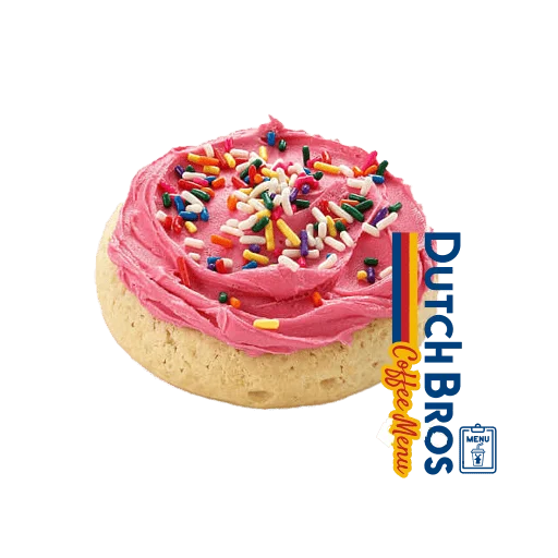 Frosted Vanilla Cookie